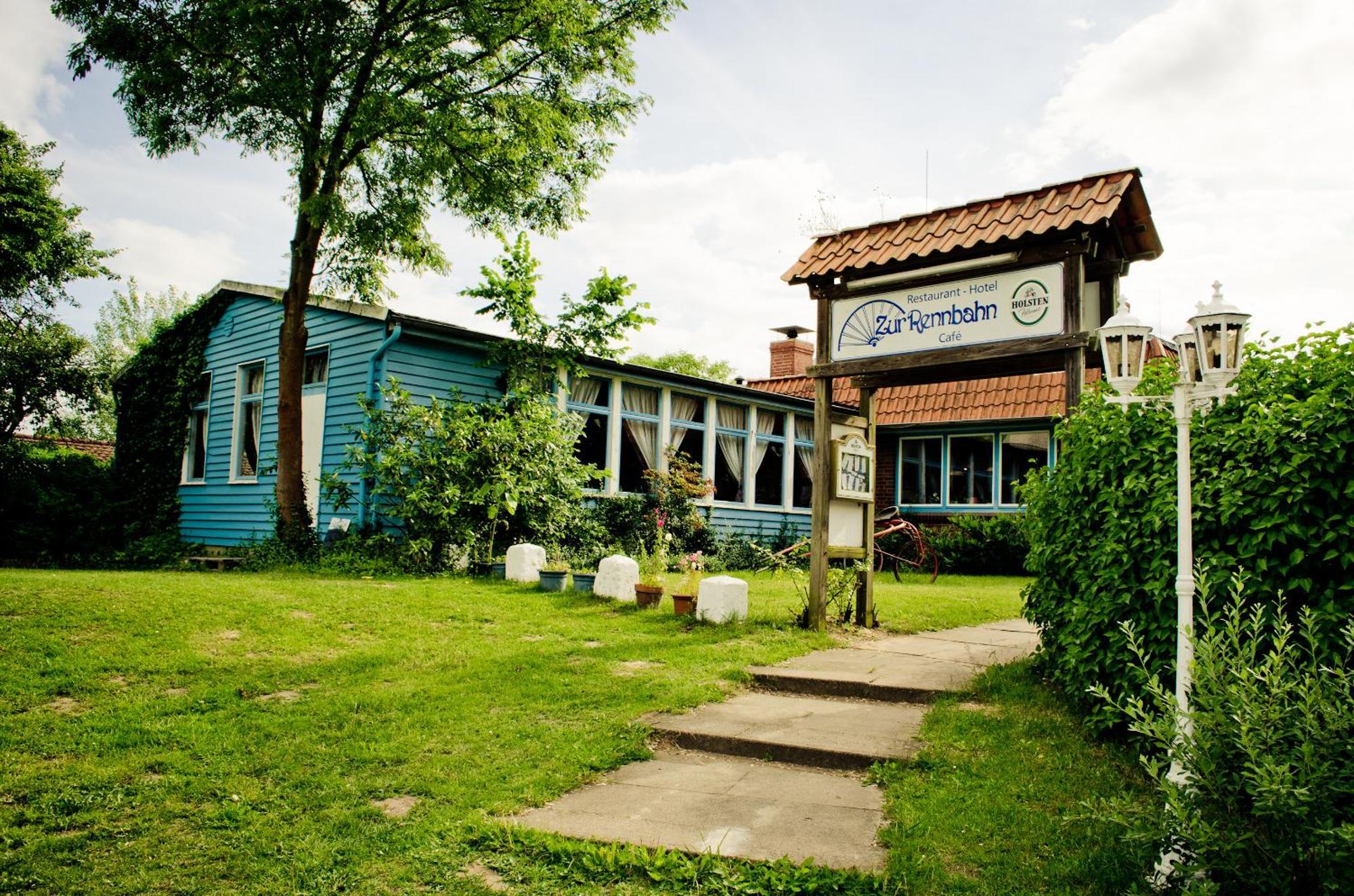 Zur Rennbahn Hotel Drage  Ngoại thất bức ảnh